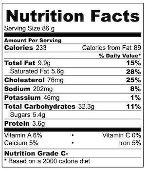Jam Jelly Doughnut French Toast Nutrition