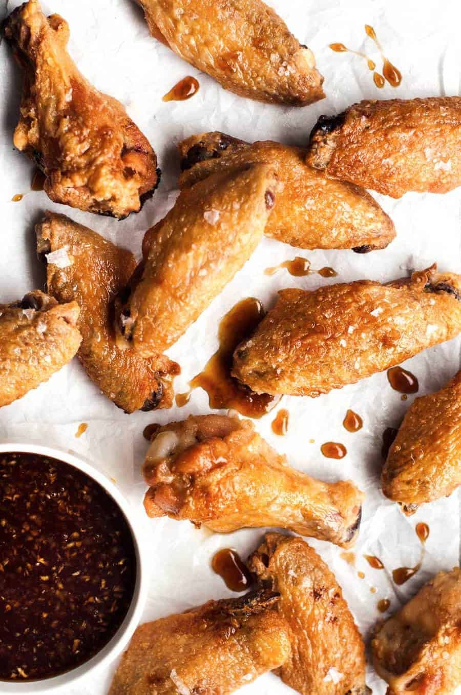 Truly Crispy Oven Baked Wings | These come out so crispy, it's hard to believe they aren't fried. So easy - a Cook's Illustrated technique.