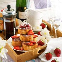 Mini French Toast - 15 minute made from scratch, great for breakfast in bread (eat with your hands, no crumbs!)
