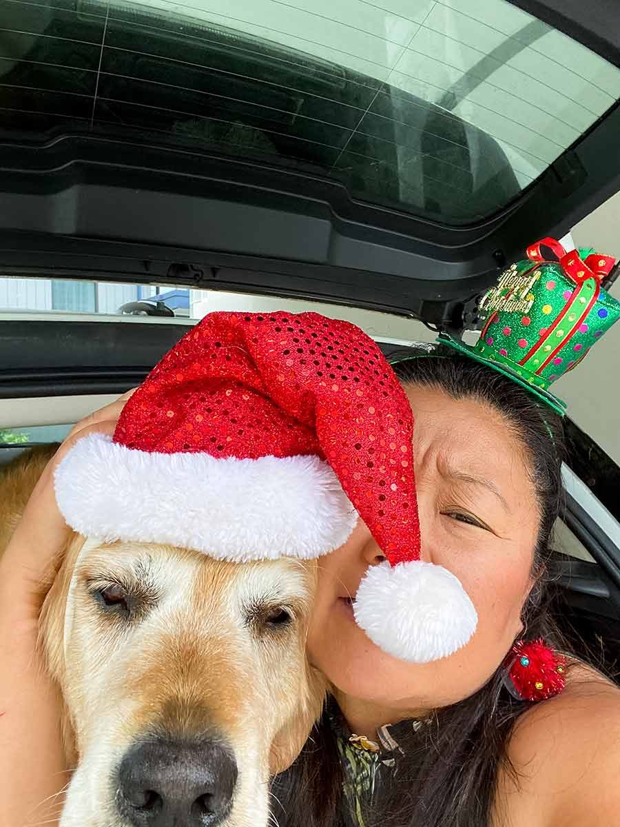 Nagi Dozer Christmas 2020 Selfie